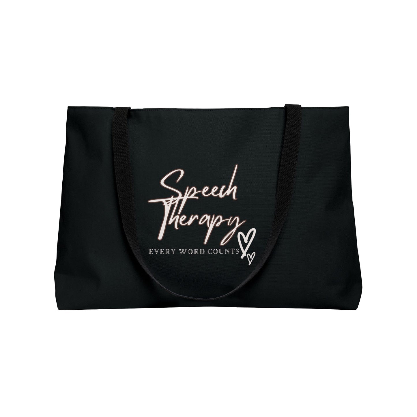 Black SLP -Tote Bag -Every Word Counts