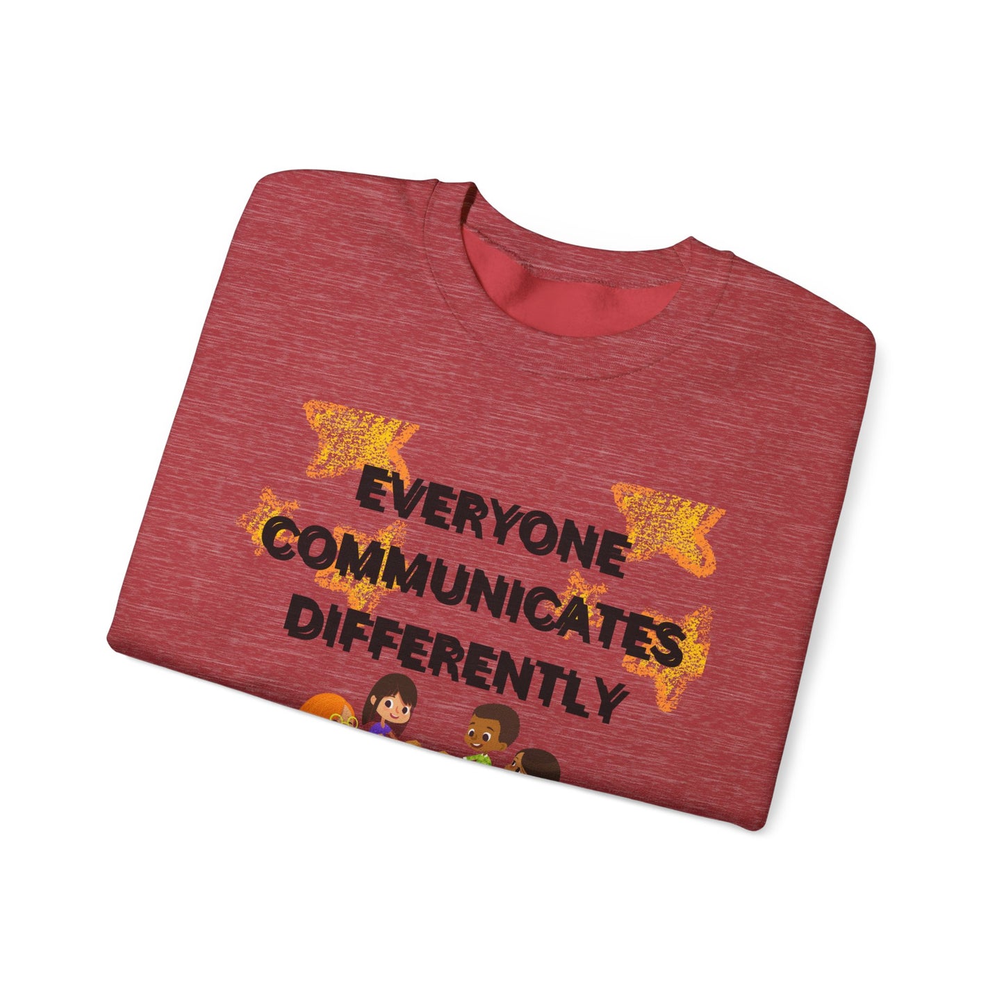 Speech-Language Pathologist Sweatshirt - Everyone Communicates Differently