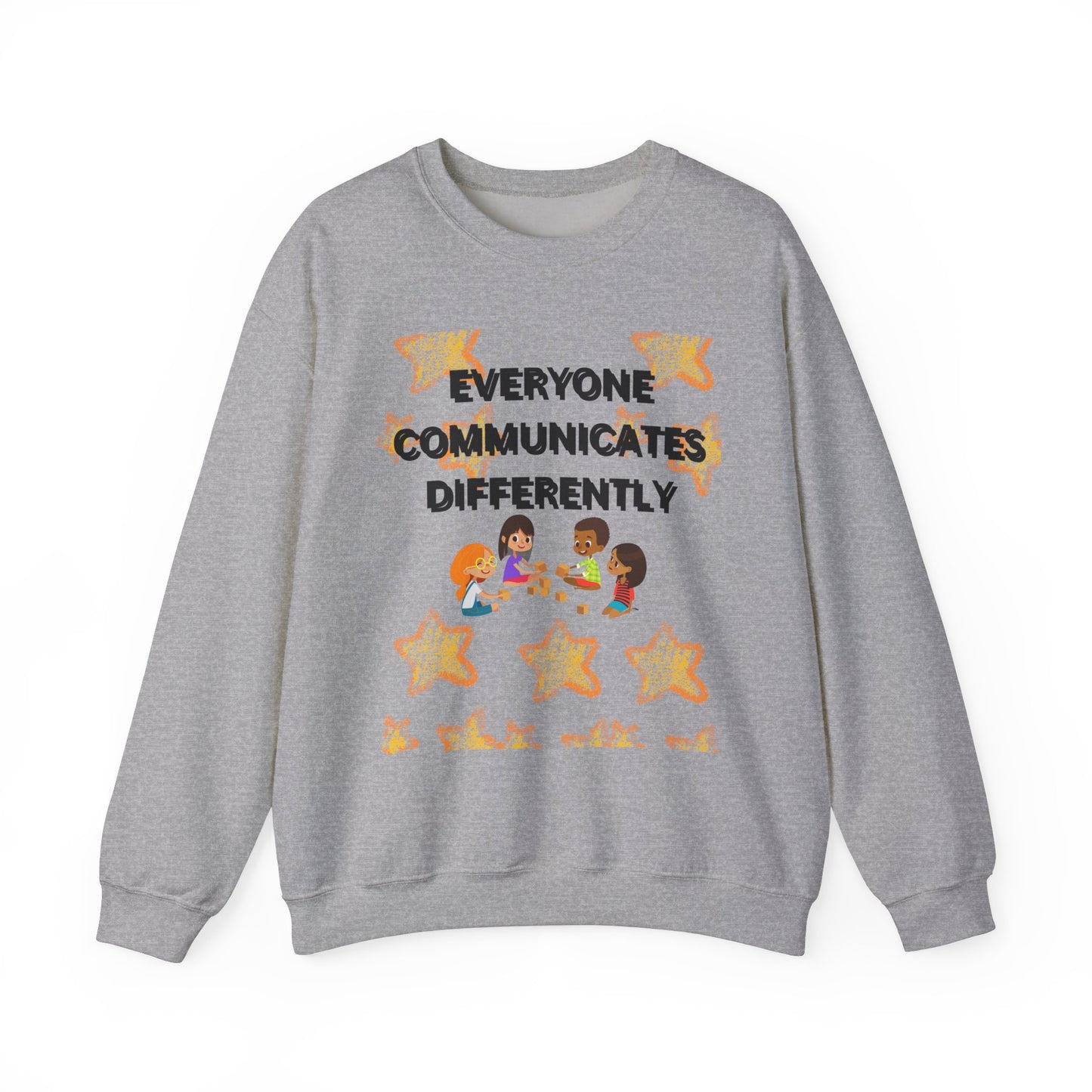 Speech-Language Pathologist Sweatshirt - Everyone Communicates Differently