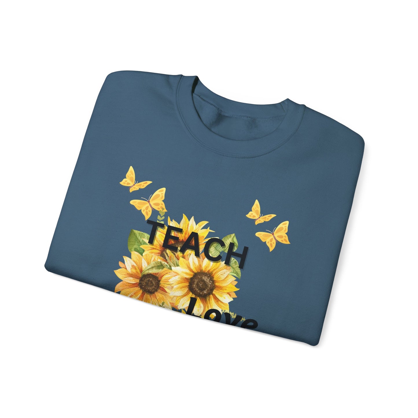 Teacher Fall Warm Weather Unisex Sweatshirt - Teach Love Inspire Design