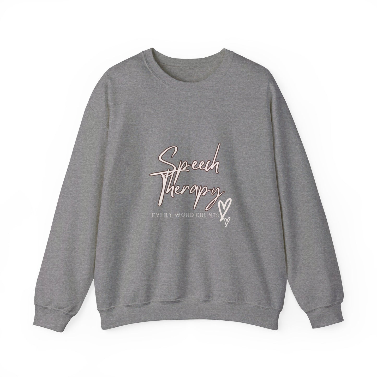 Every Word Counts-Unisex Heavy Blend™ Crewneck Sweatshirt for SLP's