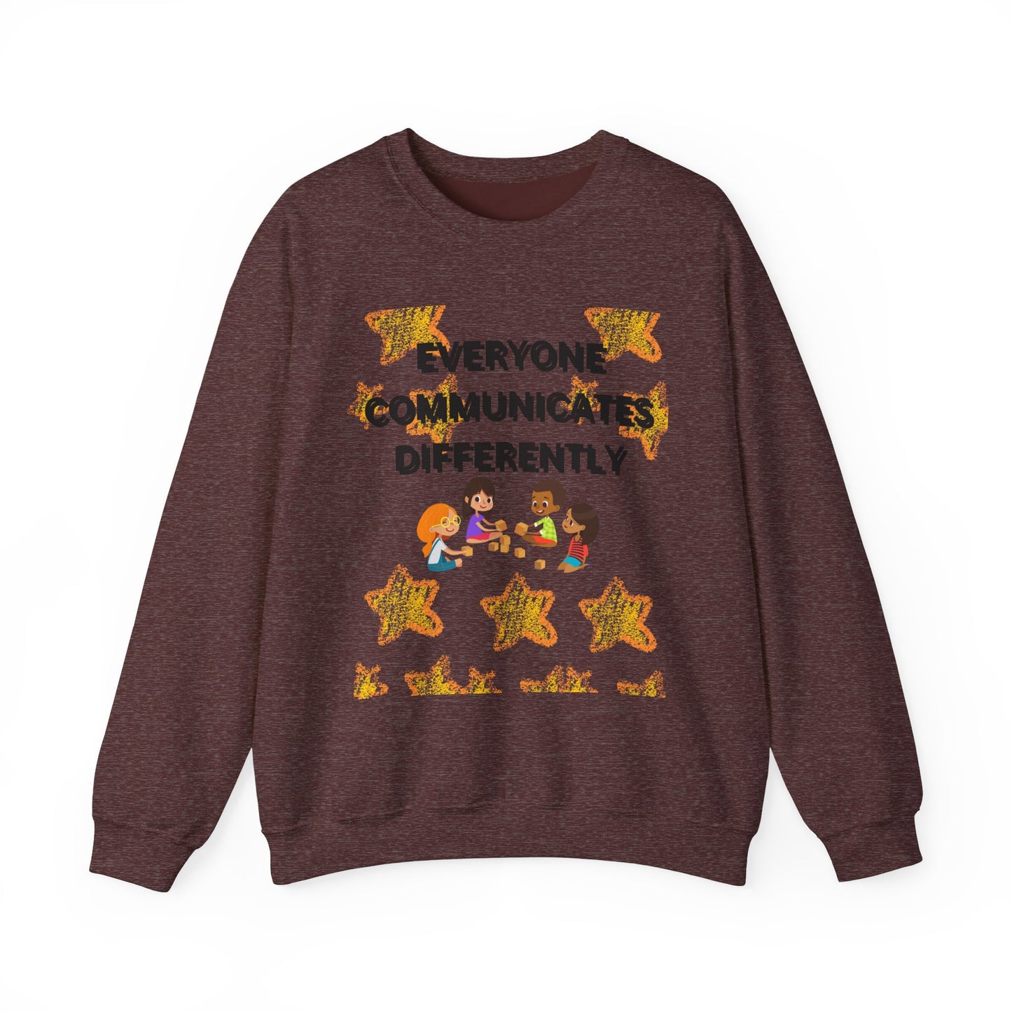 Speech-Language Pathologist Sweatshirt - Everyone Communicates Differently