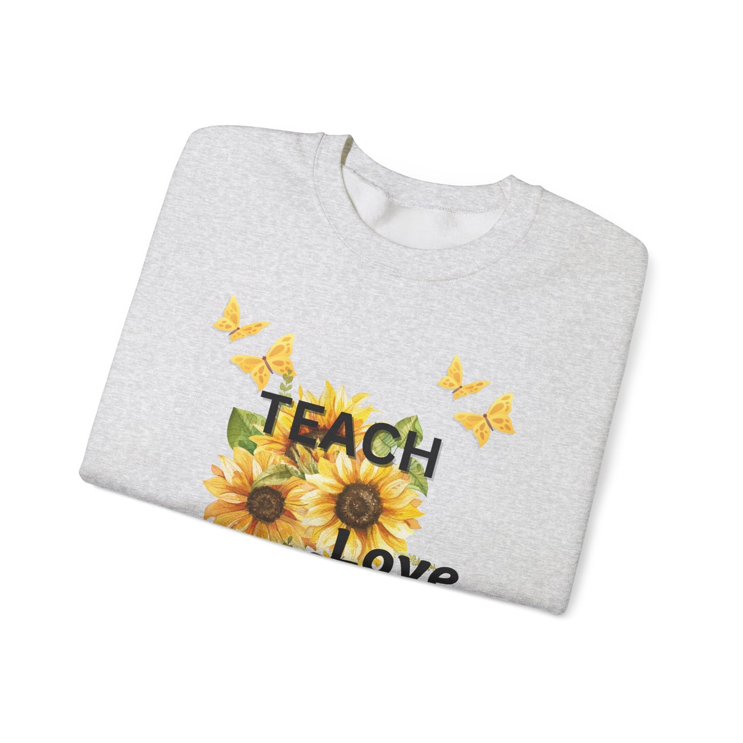 Teacher Fall Warm Weather Unisex Sweatshirt - Teach Love Inspire Design