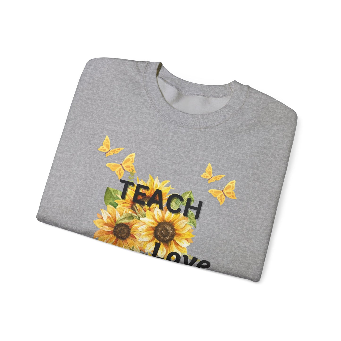 Teacher Fall Warm Weather Unisex Sweatshirt - Teach Love Inspire Design