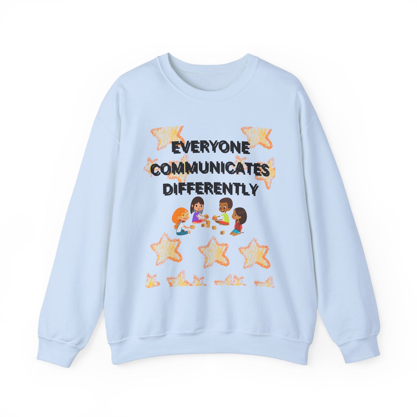 Speech-Language Pathologist Sweatshirt - Everyone Communicates Differently