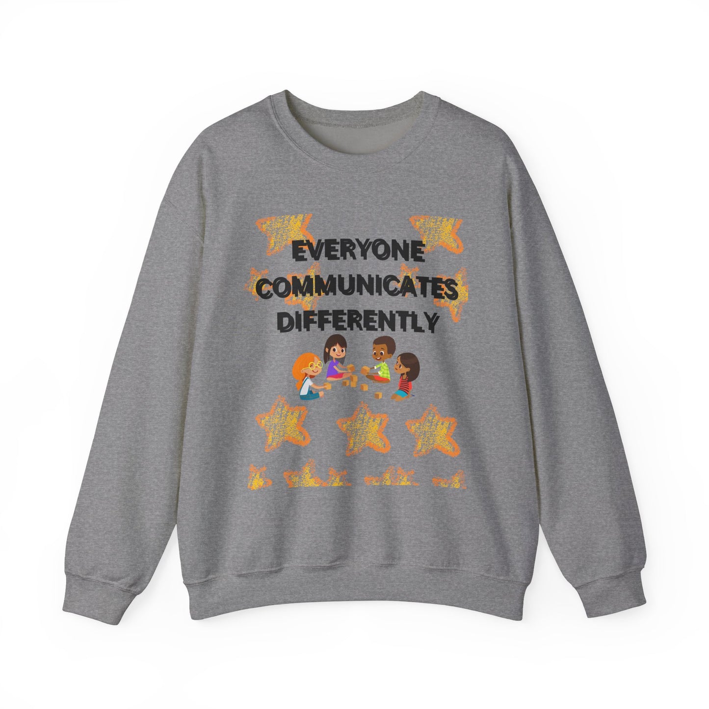 Speech-Language Pathologist Sweatshirt - Everyone Communicates Differently