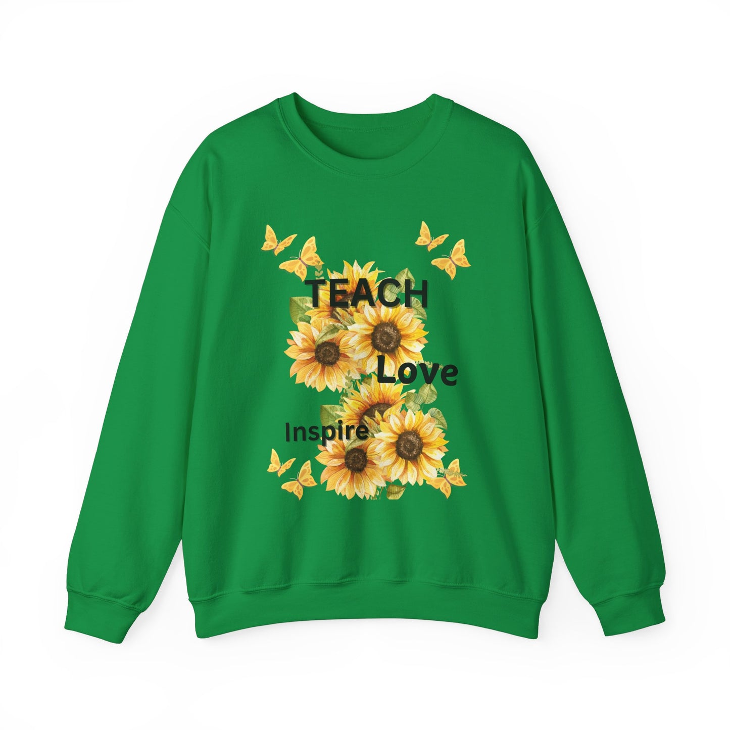 Teacher Fall Warm Weather Unisex Sweatshirt - Teach Love Inspire Design