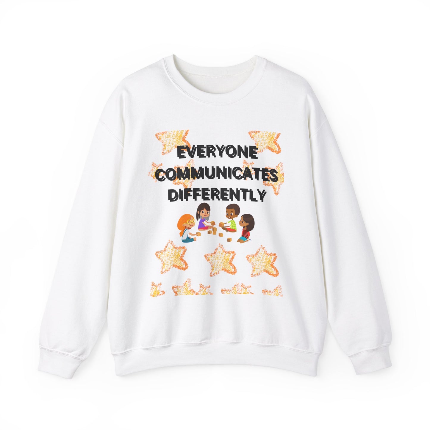 Speech-Language Pathologist Sweatshirt - Everyone Communicates Differently