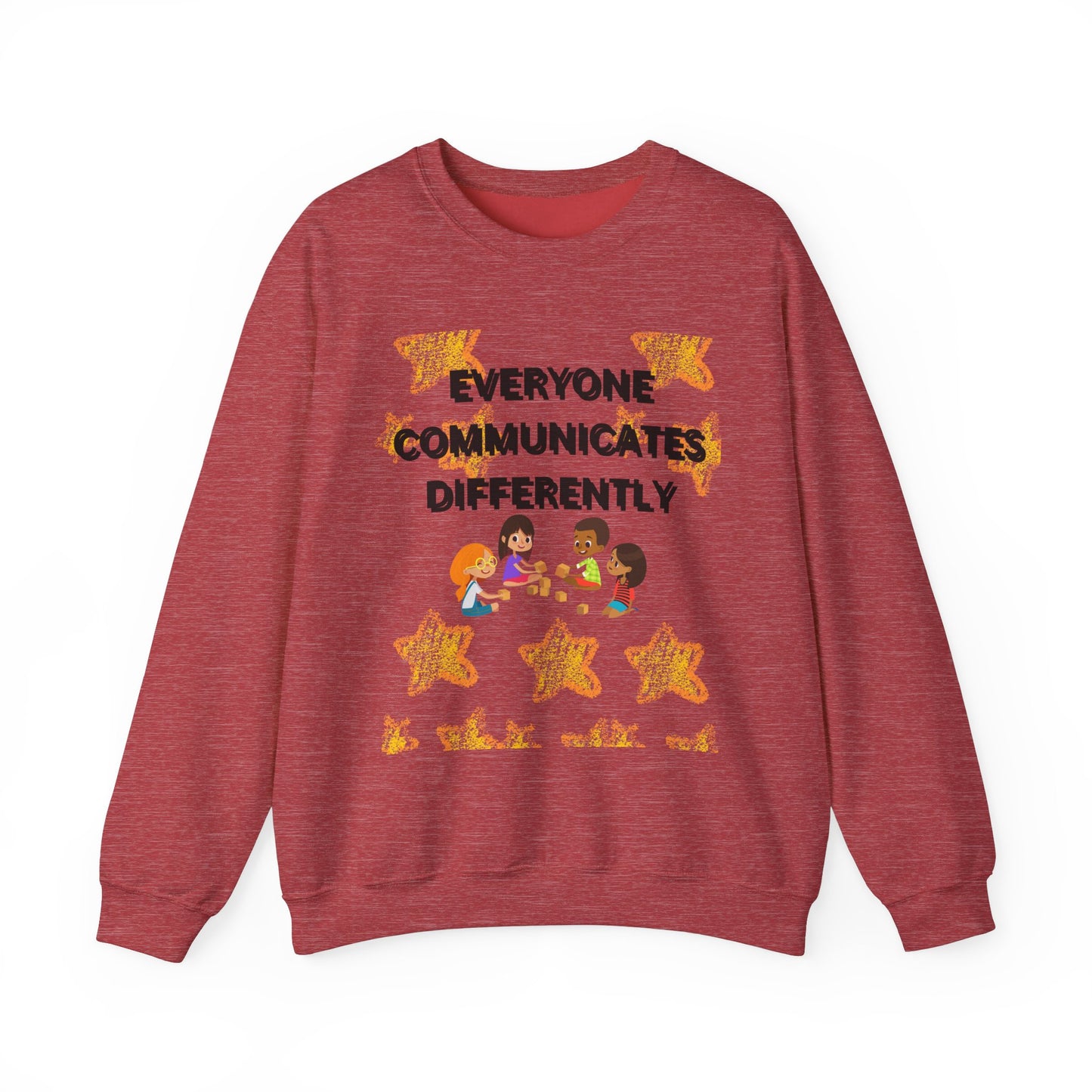 Speech-Language Pathologist Sweatshirt - Everyone Communicates Differently