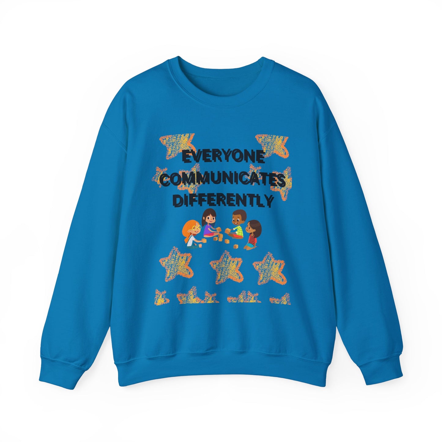 Speech-Language Pathologist Sweatshirt - Everyone Communicates Differently