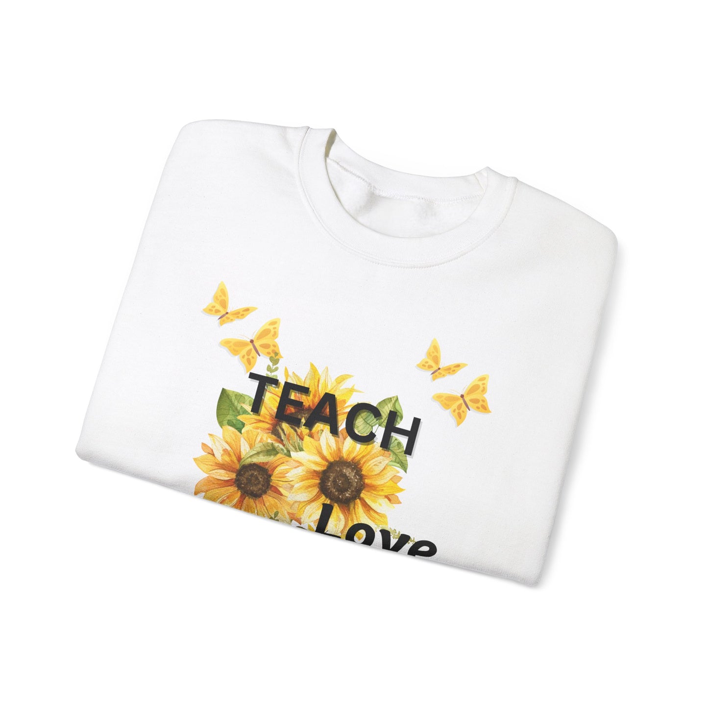 Teacher Fall Warm Weather Unisex Sweatshirt - Teach Love Inspire Design