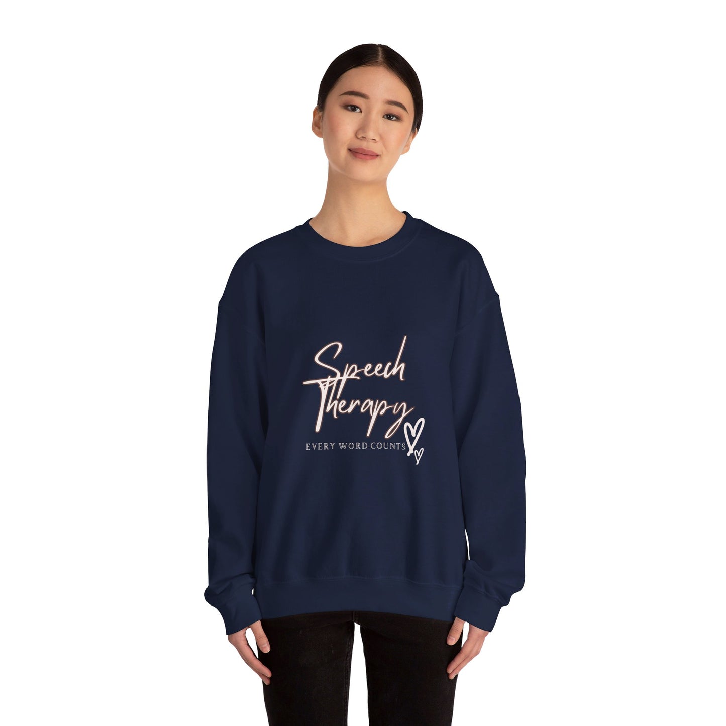 Every Word Counts-Unisex Heavy Blend™ Crewneck Sweatshirt for SLP's