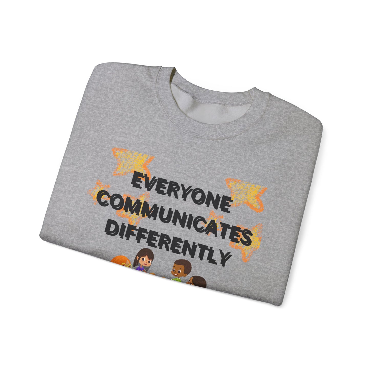 Speech-Language Pathologist Sweatshirt - Everyone Communicates Differently