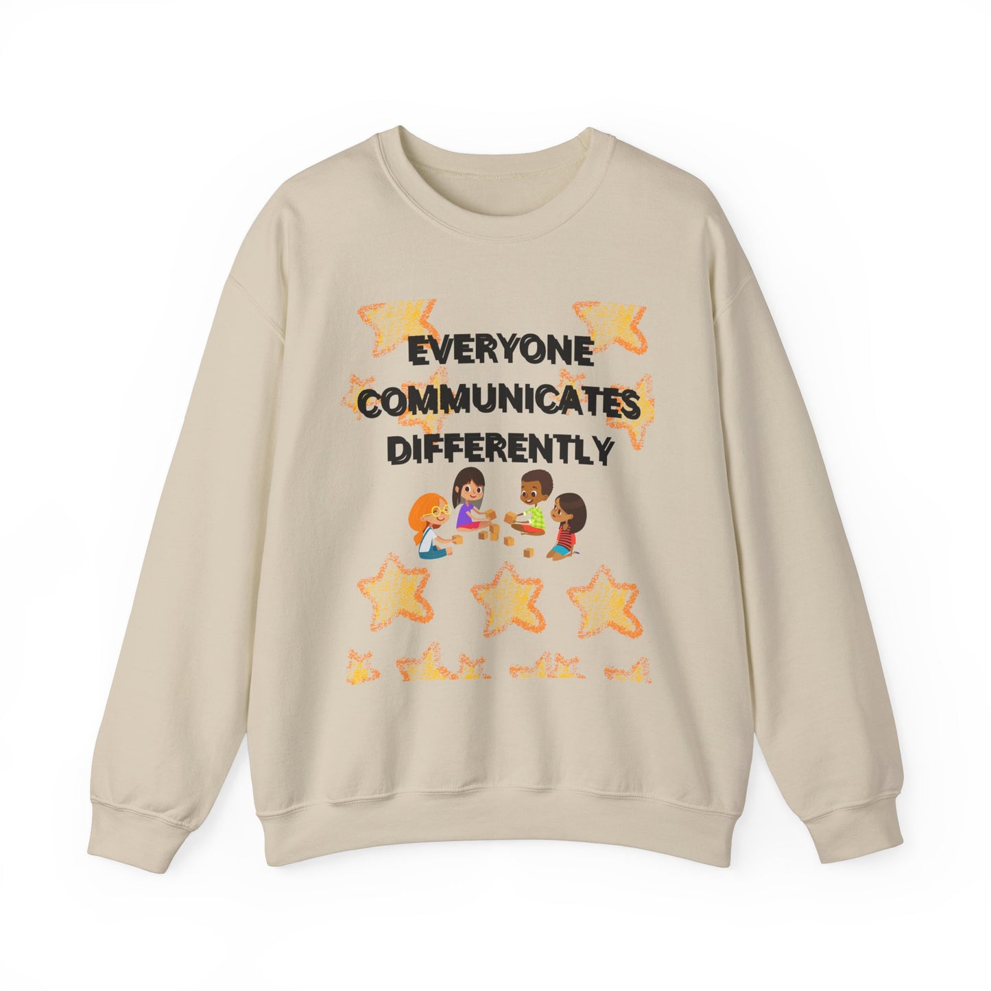 Speech-Language Pathologist Sweatshirt - Everyone Communicates Differently