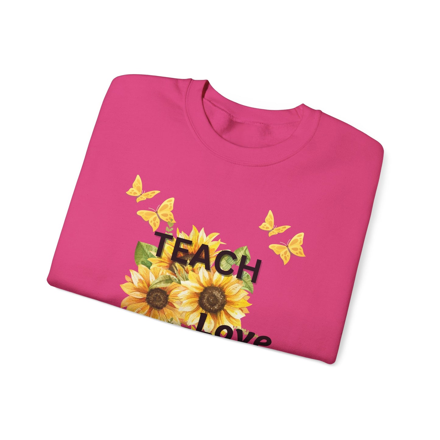 Teacher Fall Warm Weather Unisex Sweatshirt - Teach Love Inspire Design