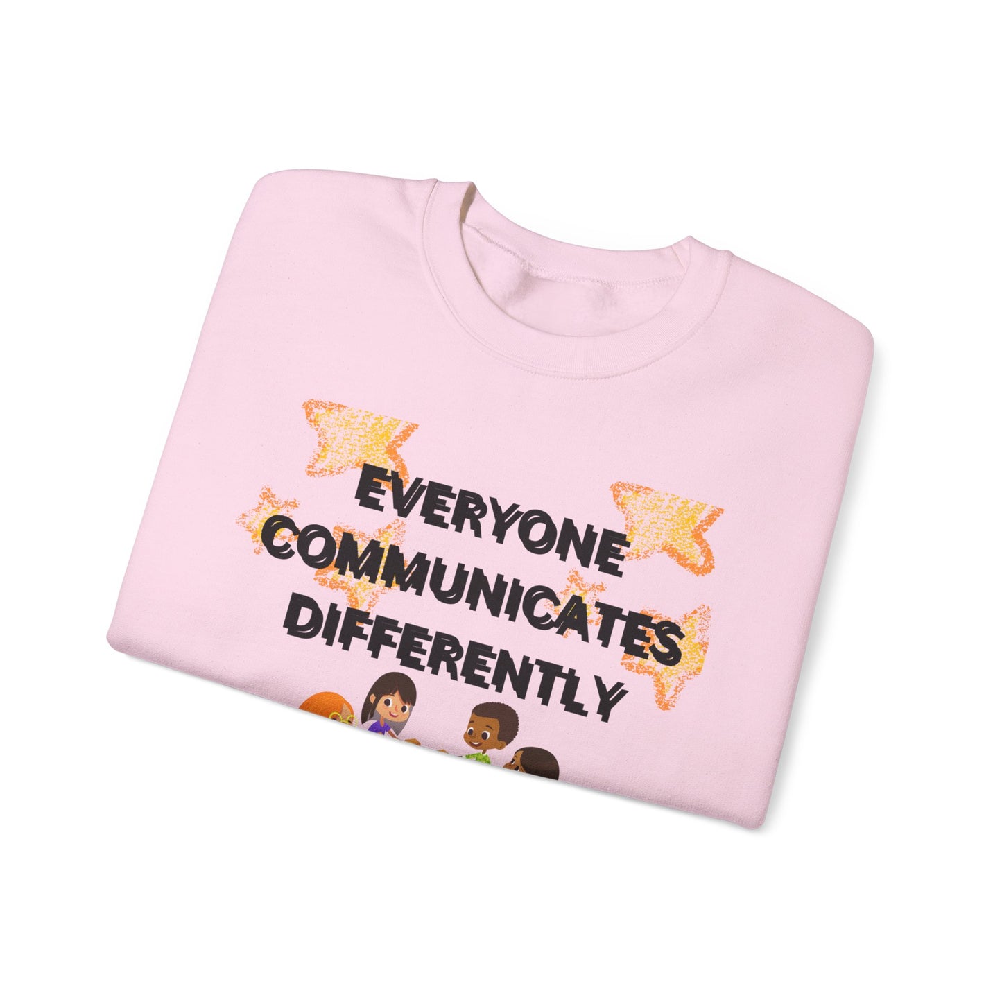 Speech-Language Pathologist Sweatshirt - Everyone Communicates Differently