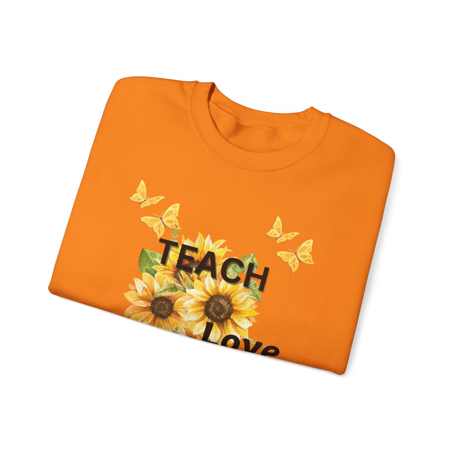 Teacher Fall Warm Weather Unisex Sweatshirt - Teach Love Inspire Design