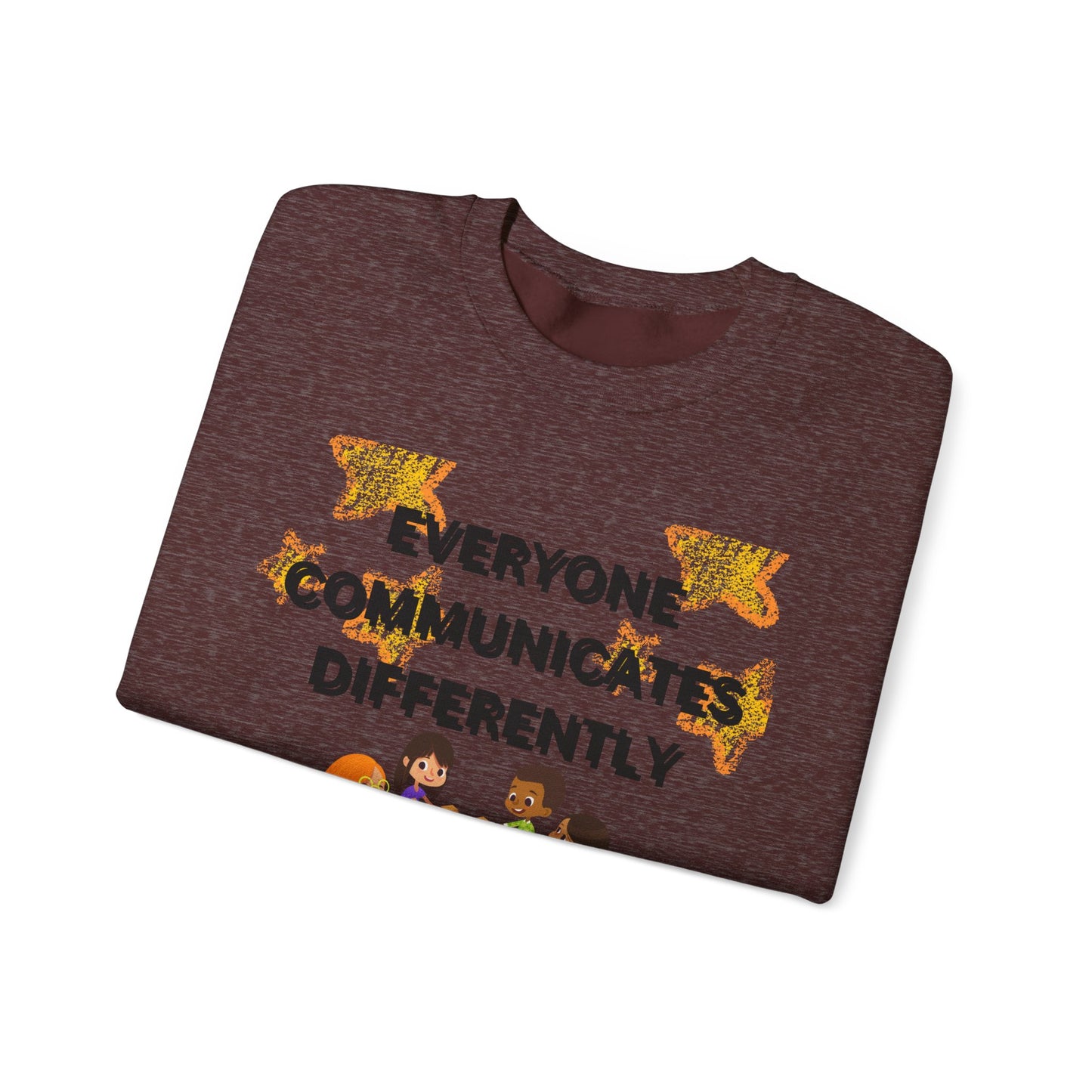 Speech-Language Pathologist Sweatshirt - Everyone Communicates Differently