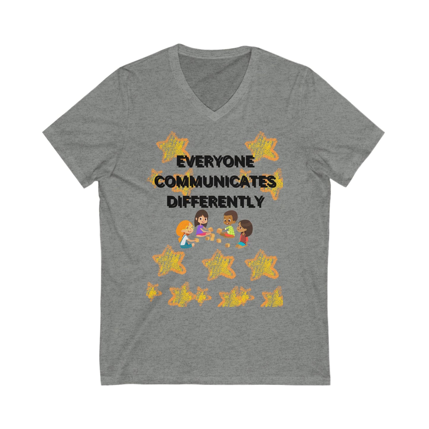 SLP Tee-Everyone Communicates Differently- Unisex