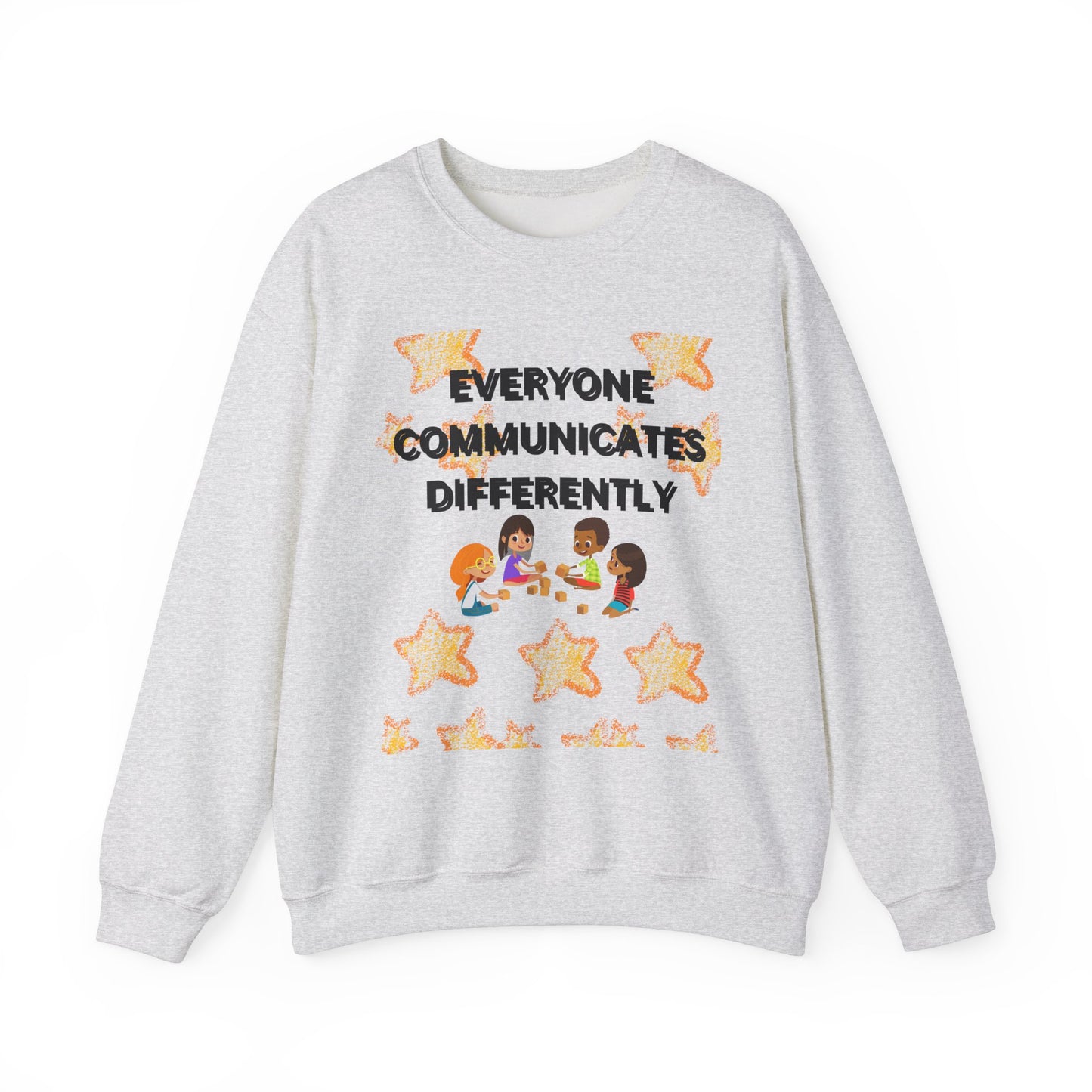 Speech-Language Pathologist Sweatshirt - Everyone Communicates Differently